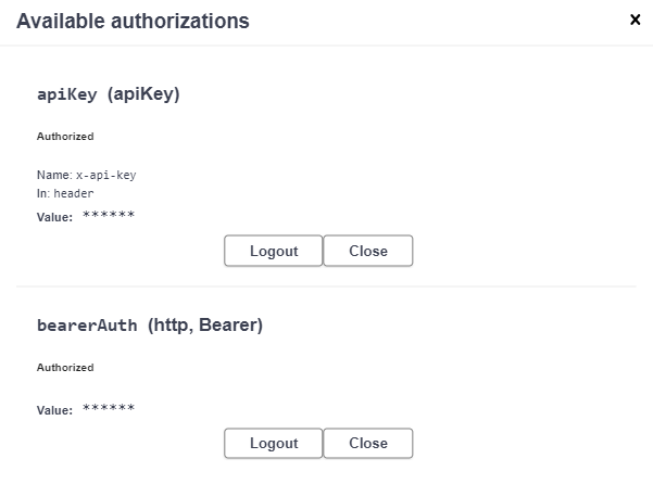Authorize Page - Done